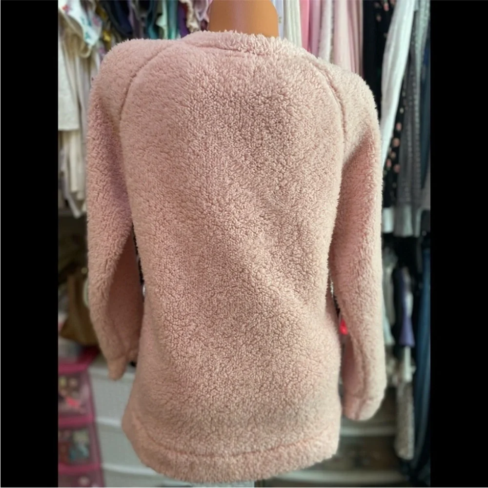 Cozy Pink Penguin Sweater